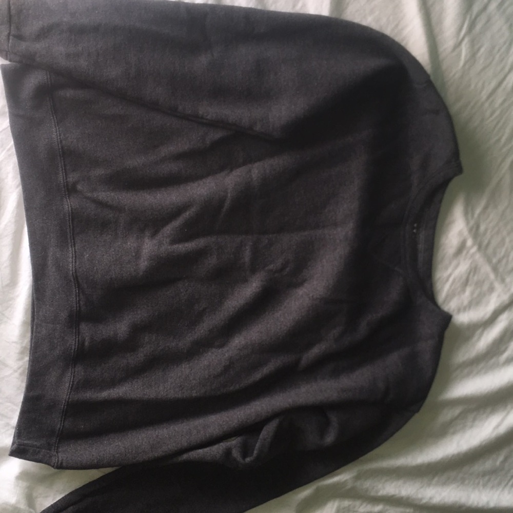 Hanes plain grey sweatshirt